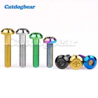 Catdogbear Titan Bolt M8x12 / 15 / 20 / 25 / 30 / 35 / 40mm Đầu Chìa Khóa Vít Cho Phanh Đĩa Calipers Xe Máy