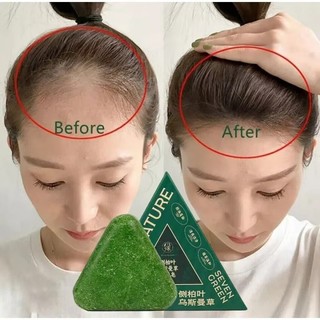 Herbal Platycladi Usman cỏ handmade dầu gội xà phòng Làm mới và xả khỏe mạnh Chống loại bỏ tóc Nuôi dưỡng sạch sẽ