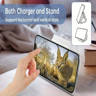 Bộ sạc có thể gập lại đa chức năng nhanh 30W 3 trong 1 Bộ sạc không dây từ tính an toàn Bộ sạc di động cho điện thoại Đồng hồ Pods