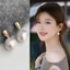 Bông tai ngọc trai giả giọt nước đơn giản dành cho nữ thời trang không phai màu