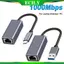 ECILY 1000MbpsEthernet Adapter USB 3.0 Loại C sang RJ45 Card Mạng Cho MacBook PC Windows XP 7 8 10 Android USB Lan Cáp Internet