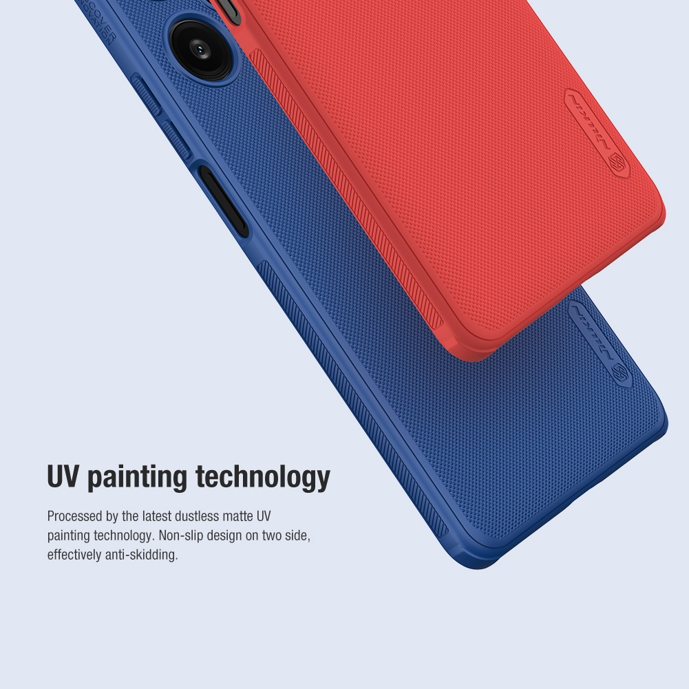 Nillkin Cho Xiaomi Poco F5 / Redmi Note 12 Turbo Frosted Shield Pro Matte Nhựa Cứng Ốp lưng Vỏ Bảo Vệ