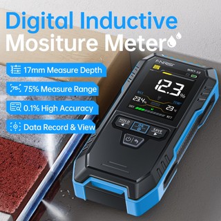 FNIRSI WMT-10 Máy đo độ ẩm gỗ cảm ứng Máy đo độ ẩm không tiếp xúc Máy dò tường mờ gỗ Máy kiểm tra độ ẩm không phá hủy
