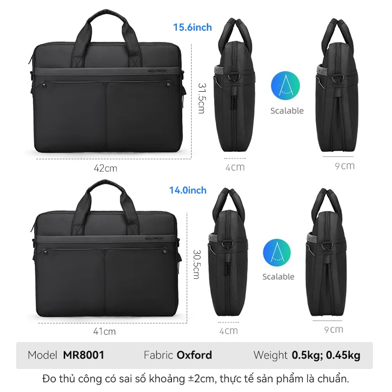 Túi laptop nam MARK RYDEN túi đựng laptop (15.6")