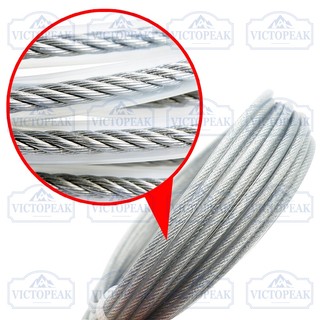Dây thép tròn 2.4mm X 5m Dây tông đơ Nylon để cắt bàn chải Dây tông đơ bền