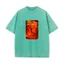 Tung Tung Tung Tung Sahur Ý Brainrot Meme Áo Thun Mùa Hè Hipster Áo Cotton Giặt Cổ Tròn Quá Khổ Top Tee Dạo Phố Áo