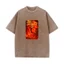 Tung Tung Tung Tung Sahur Ý Brainrot Meme Áo Thun Mùa Hè Hipster Áo Cotton Giặt Cổ Tròn Quá Khổ Top Tee Dạo Phố Áo
