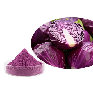 Bột bắp cải tím đông lạnh nguyên chất tự nhiên 100g / 400g Bột bắp cải tím