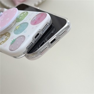 IPhone 17 Pro max Satin mờ họa tiết cà chua TPU chất liệu IMD vỏ điện thoại xử lý