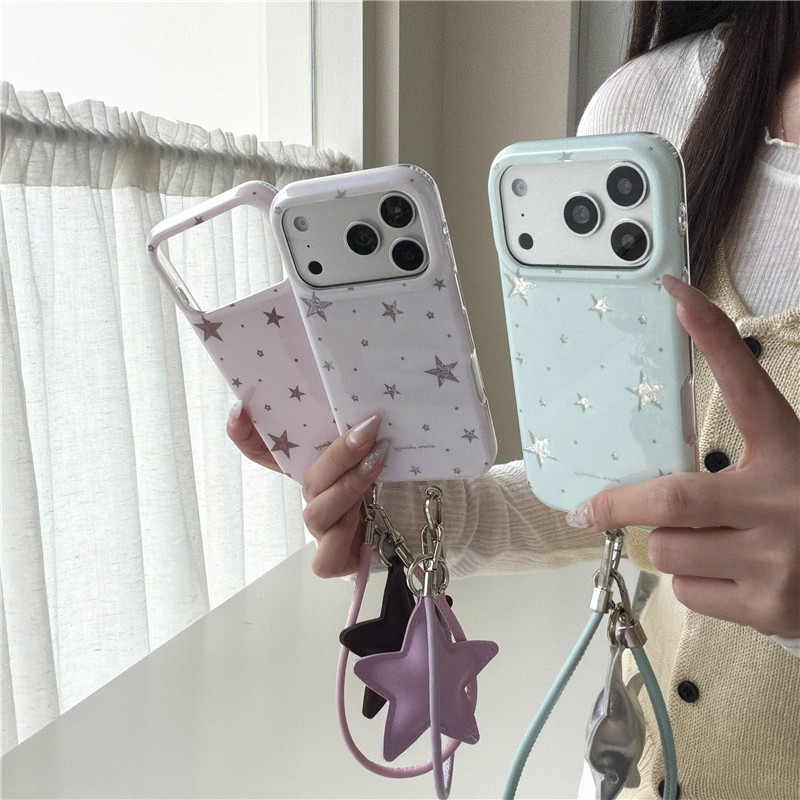 Ốp điện thoại xử lý IMD cho iPhone 17 Pro max Stars