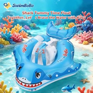 Vòng bơi cho bé SwimBo, Phao an toàn phòng không khí kép có tựa lưng bơm hơi, Ghế chống trượt cho trẻ mới biết đi 12-24 tháng tuổi, Bể bơi mùa hè thiết yếu