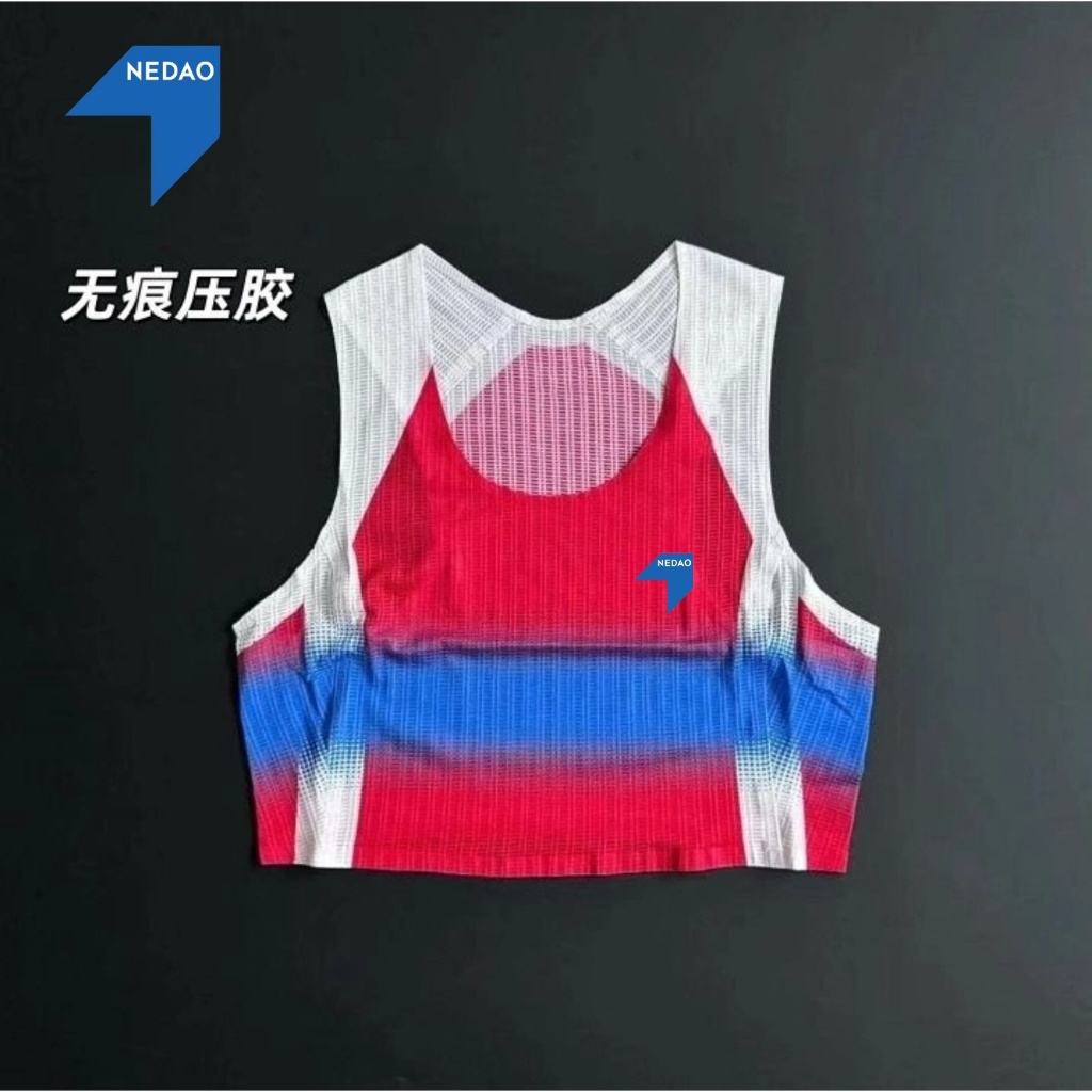 Phong Cách Mới Liền Mạch Nhiều Lớp Áo Nữ Chạy Marathon Thoáng Khí Thể Thao Ngoài Trời Nửa Tay Áo Chạy Bộ Nhanh-