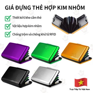 Ví nam chống RFID, có thể đựng thẻ ngân hàng, thẻ tín dụng và tiền lẻ.