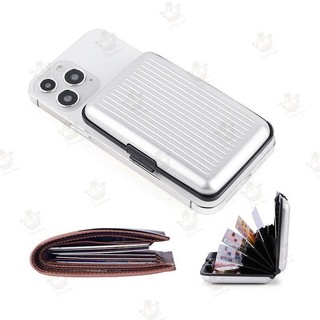 Ví nam chống RFID, có thể đựng thẻ ngân hàng, thẻ tín dụng và tiền lẻ.