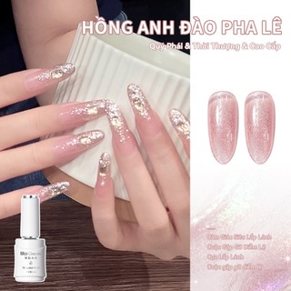 Miss Gooey Đặc Biệt Hoa Anh Đào Hồng Kim Cương Giả Gel Sơn Móng Tay 2026 Hợp Thời Trang Cao Cấp Kim Cương Giả Gel