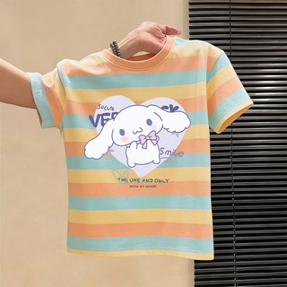 Áo thun NASA Cinnamoroll in hình, vải Cotton 100% thoáng mát, kiểu dáng rộng unisex, giao hàng trong 24 giờ