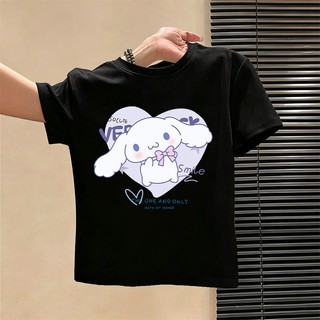 Áo thun NASA Cinnamoroll in hình, vải Cotton 100% thoáng mát, kiểu dáng rộng unisex, giao hàng trong 24 giờ