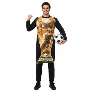 Nam 2026 FIFA World Cup Cúp Trang Phục Người Lớn Giải Vô Địch Bóng Đá Cúp Cosplay Trang Phục Tiệc Halloween Carnival Trang Phục