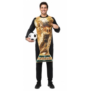 Nam 2026 FIFA World Cup Cúp Trang Phục Người Lớn Giải Vô Địch Bóng Đá Cúp Cosplay Trang Phục Tiệc Halloween Carnival Trang Phục