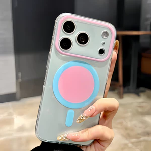 Ốp lưng cứng khóa màu tươi mùa hè tương thích cho iPhone 15 pro max 16 pro max 17 pro max