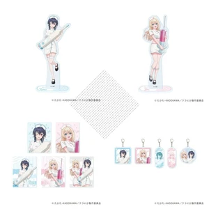 Lớp không 2-Kawai Cô Gái Đến Tomodachi ni Natta Y Tá Umi Acrylic Đứng Thẻ Móc Khóa Anime Bộ Sưu Tập