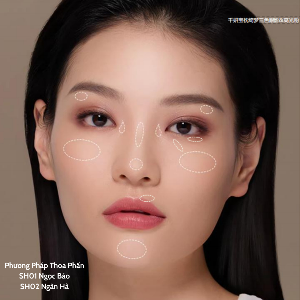 [NEW] Phấn Bắt Sáng Highlight CHÉERYEP Chạm Khắc Hiệu Ứng Lì Và Nhũ Căng Bóng Sáng Da Pillow Gem