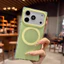 Ốp lưng cứng khối màu vuông tương thích cho iPhone 15 pro max 16 pro max 17 pro max