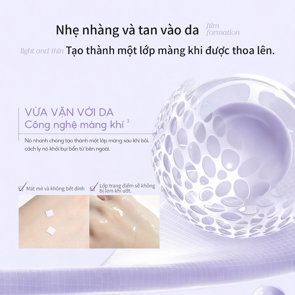 [KOL Combo 2] Combo 2 Kem Lót Che Khuyết Điểm Mooekiss, Nâng Tông Da, Làm Mịn, Lâu Trôi