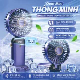 quạt cầm tay viên hương thay thế siêu êm ít tiếng ồn gió mạnh nhỏ gọn để bàn usb mini văn phòng gấp gọn di động đeo cổ ngoài trời tháo rửa được quà học sinh sạc pin pin trâu viên tinh dầu phong cách ins tặng bạn gái tặng bạn thân quà sinh nhật ngày của mẹ