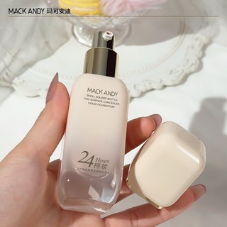 MACK ANDY Matte Liquid Foundation 24H Kem che khuyết điểm kiểm soát dầu lâu trôi cho da nhạy cảm NO.MK1006
