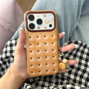 Ốp điện thoại xử lý IMD họa tiết bánh quy cho iPhone 17 Pro Max