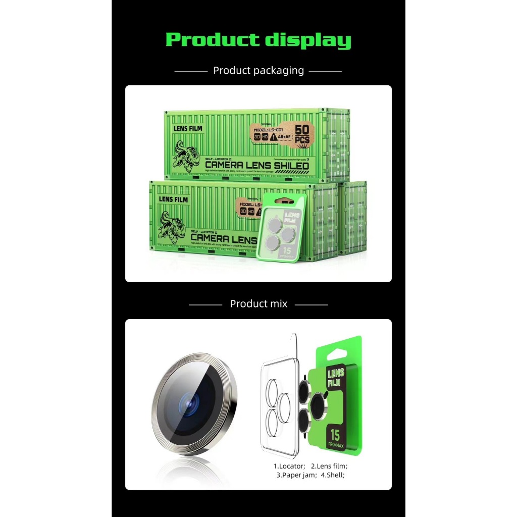 Kính Bảo Vệ Camera iPhone 17 Pro Max Mắt Diều Vân CD 9H Công Cụ Định Vị Toàn Bộ Kim Loại Nhiều Màu Cho iPhone 16 Pro 15 14 Plus 13 Mini 12 11