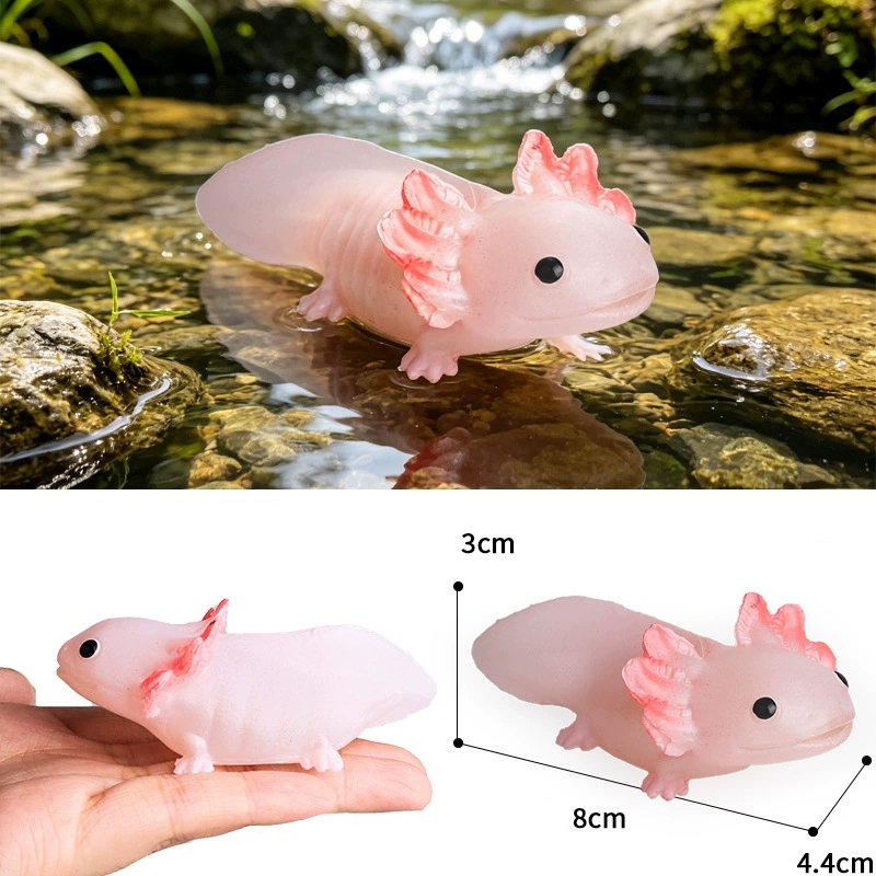 Bò mô phỏng mô hình động vật bán đồ chơi khủng long lục giác kỳ lamander dễ thương nhận thức của trẻ em
