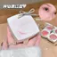 Kakashow Bảng phấn má hồng nướng đá cẩm thạch, Phấn má hồng chuyển màu lung linh, Trang điểm mặt lâu trôi phát sáng tự nhiên