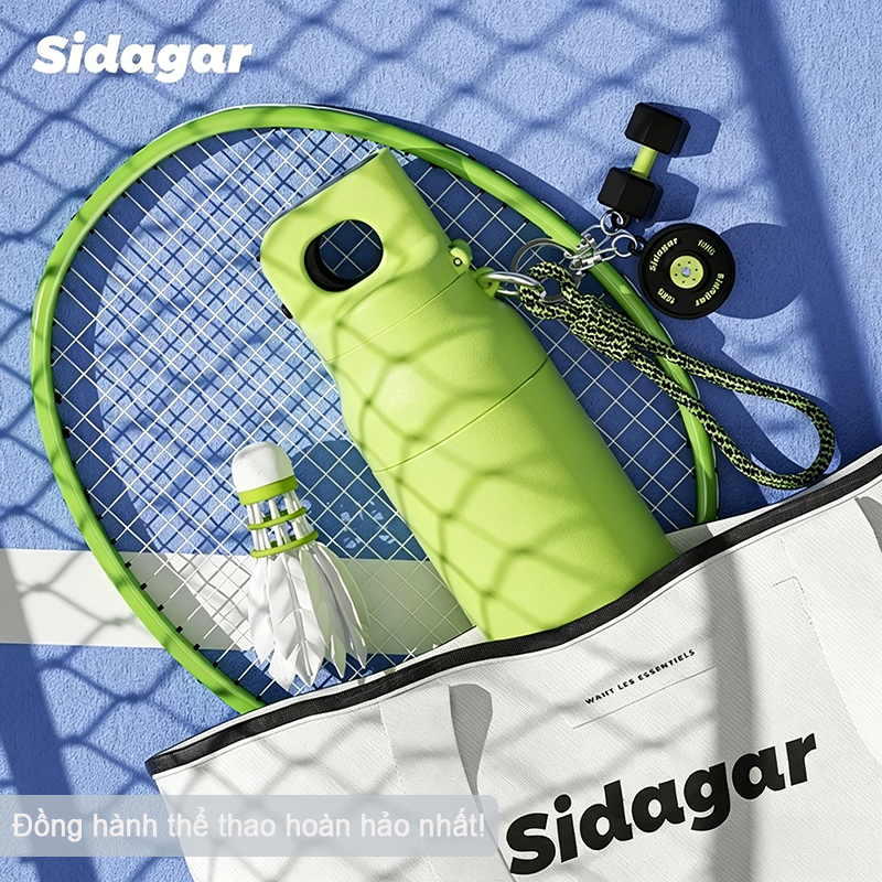 Sidagar Bình Giữ Nhiệt Thể Thao Dung Tích Lớn | Giữ Nóng Lạnh Lâu | Bình Nước Tiện Lợi | BigBuy360 - bigbuy360.vn