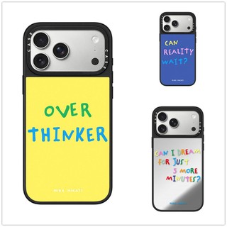 Từ Tính Không Dây Cho iPhone 17 16 15 14 13 Pro Max Plus Nhiều Màu Sắc Chữ Thỏ Cạnh Đen Cứng Ốp điện thoại Khắc Logo