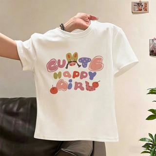 Hàng có sẵn Giao ngay Áo thun NASA in chữ cộc tay mùa hè Cotton bé gái
