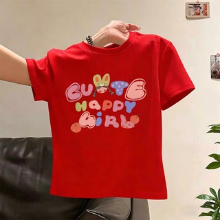 Hàng có sẵn Giao ngay Áo thun NASA in chữ cộc tay mùa hè Cotton bé gái