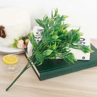 [BÁN] Cây xanh nhân tạo Lá hồ trăn Bunch Giả ngọc lục bảo Cây lá lụa Thẩm mỹ Phòng gia đình Trang trí bàn văn phòng đám cưới Thân giả Tối giản Sắp xếp hoa bằng nhựa Bắc Âu