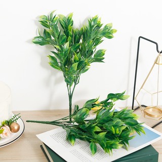 [BÁN] Cây xanh nhân tạo Lá hồ trăn Bunch Giả ngọc lục bảo Cây lá lụa Thẩm mỹ Phòng gia đình Trang trí bàn văn phòng đám cưới Thân giả Tối giản Sắp xếp hoa bằng nhựa Bắc Âu
