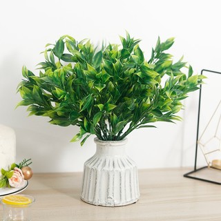 [BÁN] Cây xanh nhân tạo Lá hồ trăn Bunch Giả ngọc lục bảo Cây lá lụa Thẩm mỹ Phòng gia đình Trang trí bàn văn phòng đám cưới Thân giả Tối giản Sắp xếp hoa bằng nhựa Bắc Âu