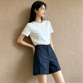 [MIZIQI] Quần Short Nữ Cao Cấp, Quần Giữa Thường Ngày Cao Cấp Phong Cách Mỏng Mùa Hè
