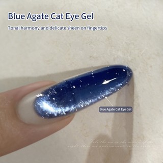 ANNIES Blue Agate Cat 's Eye Nail Polish Gel 12ml