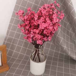 [SALE] Bó hoa lụa hoa anh đào nhân tạo, hoa mận Sakura, trang trí nội thất, tiệc cưới, bình hoa DIY, quà tặng văn phòng