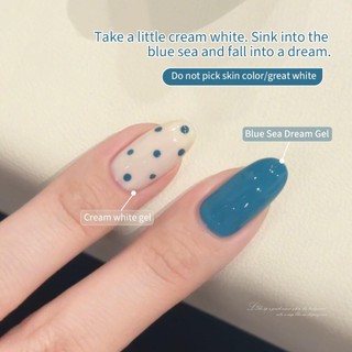 Bộ Gel trắng sữa sơn móng tay ANNIES Blue 12ml