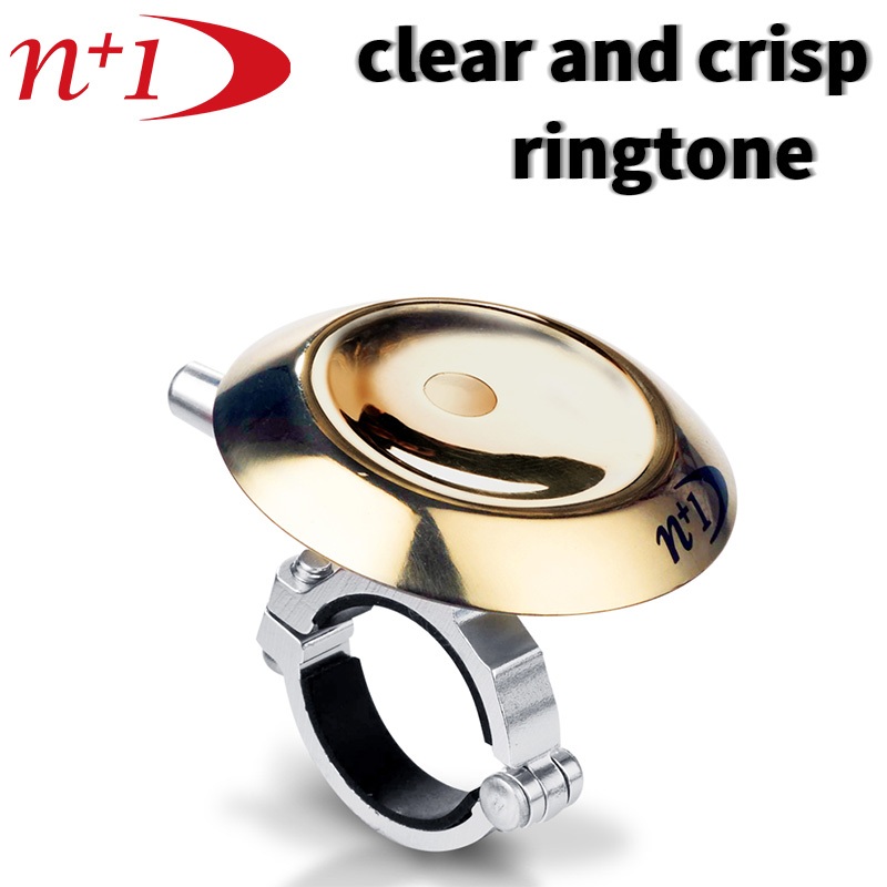 N + 1 Chuông Xe Đạp Cổ Điển Siêu Lớn Đồng Nguyên Chất & Hợp Kim Nhôm Bền Đa Năng Cho Xe Đạp Gấp Xe Đạp Điện