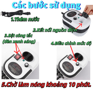 Máy làm sạch hơi nước cầm tay CORESSPACE, Máy làm sạch hơi nước di động 2500W, Máy làm sạch tự động đa chức năng áp suất cao cầm tay Vệ sinh nhà cửa