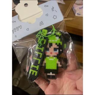 Billie Eilish Phim hoạt hình Đậu DIY Vòng chìa khóa tự làm bằng tay Ba lô mặt dây chuyền ngôi sao xung quanh