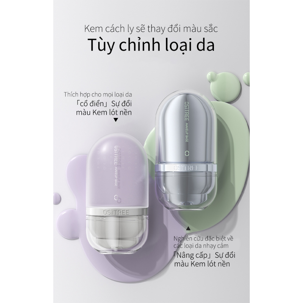 [Livestream] Ositree Thay đổi màu sắc Cách ly nhẹ nhàng Ngay cả tông màu da Cải thiện độ xỉn màu 25g