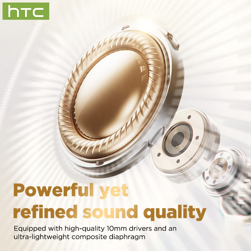 HTC NE72 Tai nghe dịch thuật AI Tai nghe Bluetooth 6.0 Hỗ trợ dịch 134 ngôn ngữ Chống ồn ENC Micro đàm thoại cực rõ Chống nước IPX5 Âm thanh Hi-Fi Độ trễ thấp Tai nghe chuyên dụng cho Gaming